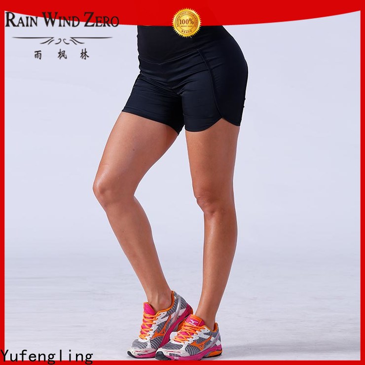 Yufengling comfortable womens workout shorts yoga wear