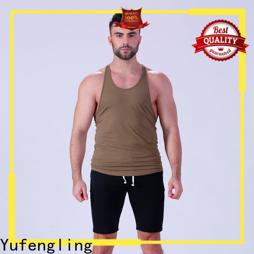 Yufengling exquisite gym tank tops mens for trainning