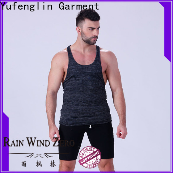 Yufengling hot-sale mens workout tanks fitness in gym