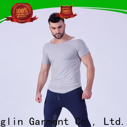 Yufengling training plain t shirts for men factory in gym
