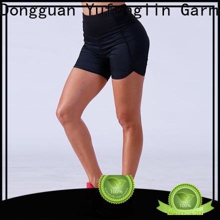 Yufengling exquisite womens workout shorts sporting-style yoga room