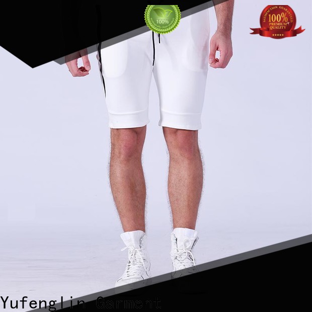 Yufengling plain mens athletic shorts in different color for training house