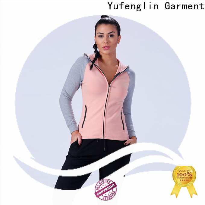 Yufengling women gym hoodies womens traditional sportswear customization