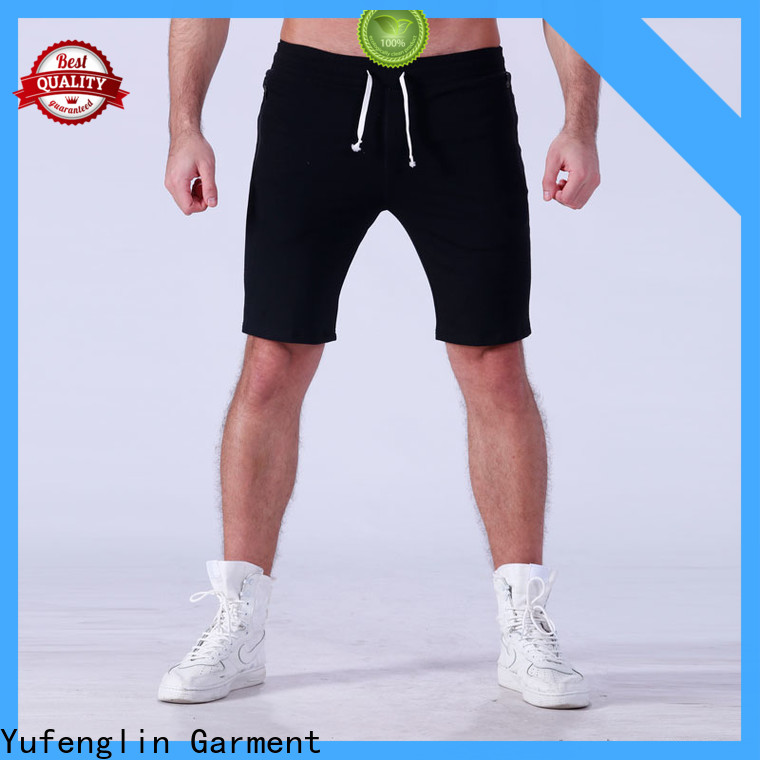 Yufengling hot-sale mens workout shorts supplier fitness centre