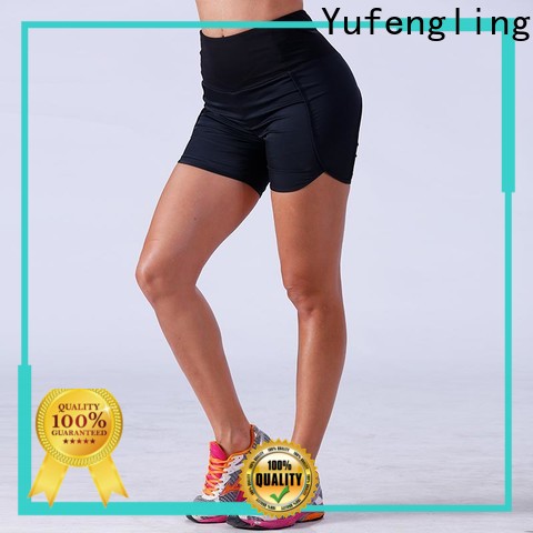 Yufengling comfortable womens sports shorts wholesale yoga room