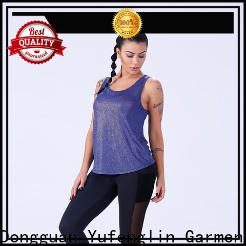 Yufengling top female tank top for-running suitable style