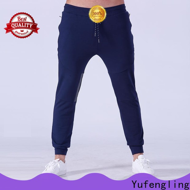 Yufengling fit best mens joggers nylon fabric for sporting