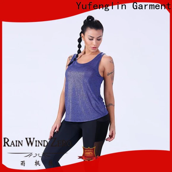 Yufengling stringer ladies tank tops fitting-style yoga room