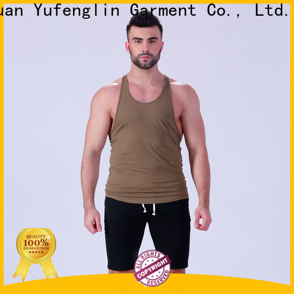 Yufengling stringer mens workout tanks wholesale for sports