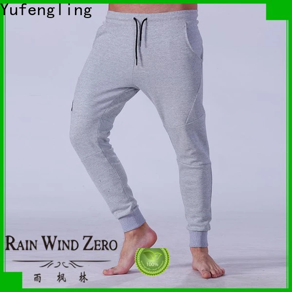 Yufengling sweatpants mens joggers breathable in gym