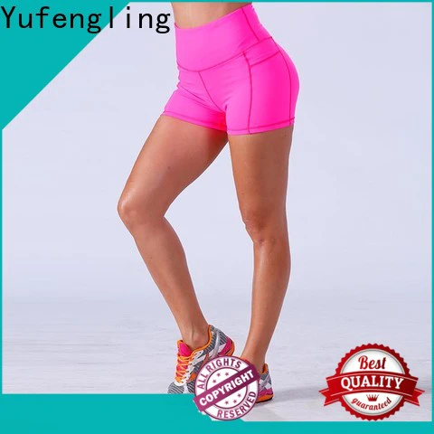 Yufengling comfortable womens workout shorts for-womans colorful