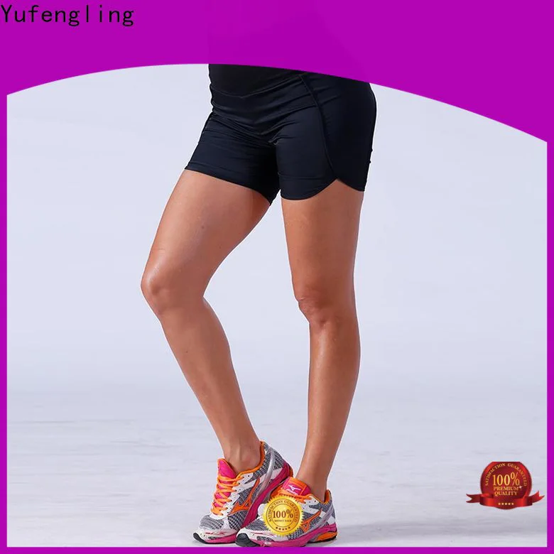 Yufengling fitness womens sports shorts in different color for training house