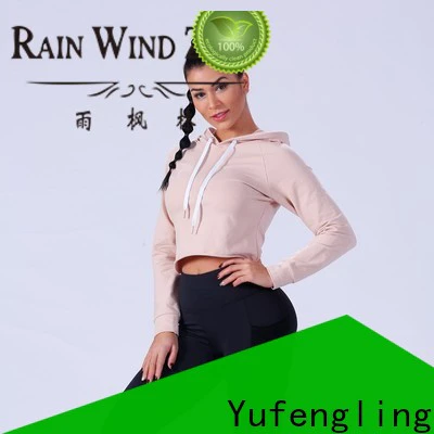 Yufengling best gym hoodies womens fitting-style for trainning