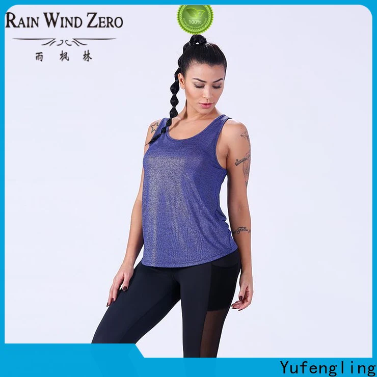 Yufengling new-arrival female tank top pati-color for trainning