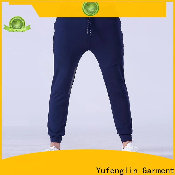 Yufengling fine- quality mens jogger pants for track  exercise room