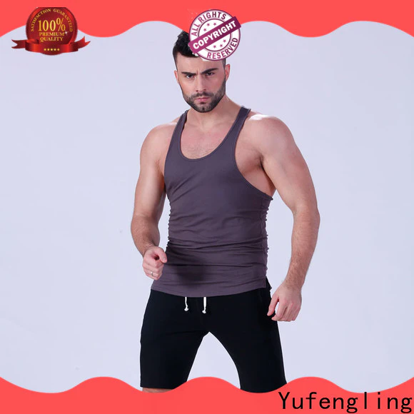 Yufengling gym muscle tank tops wholesale for training house
