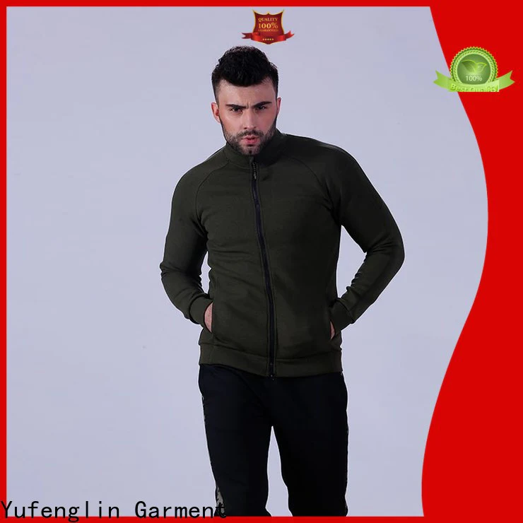 Yufengling classical mens hoodie for men in gym