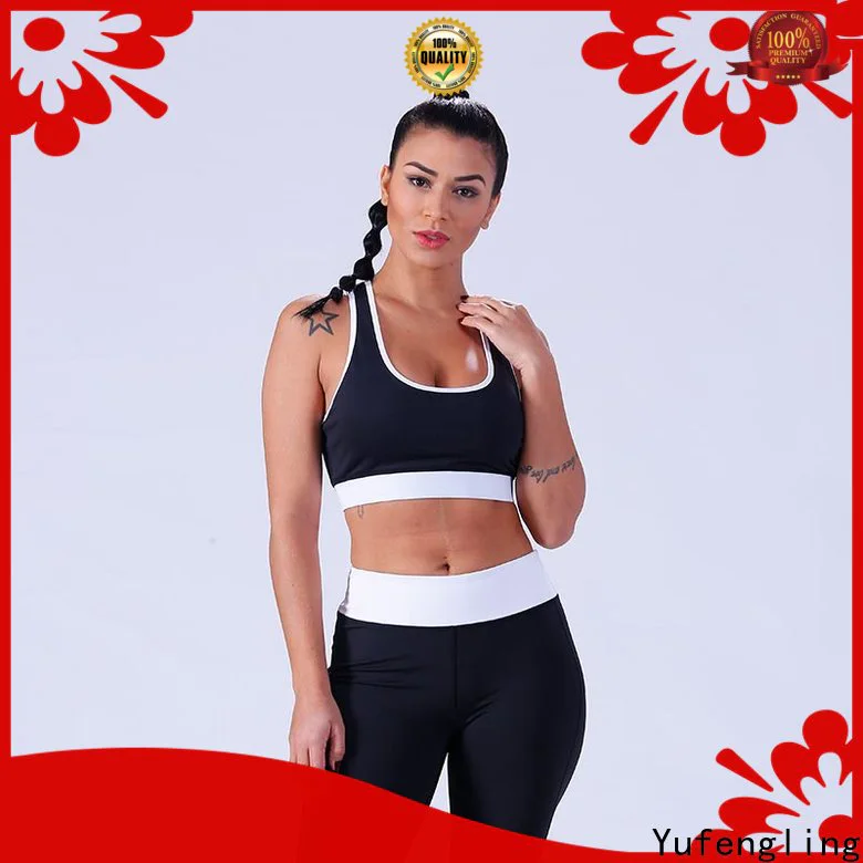 Yufengling custom sports bra sports-wear gymnasium