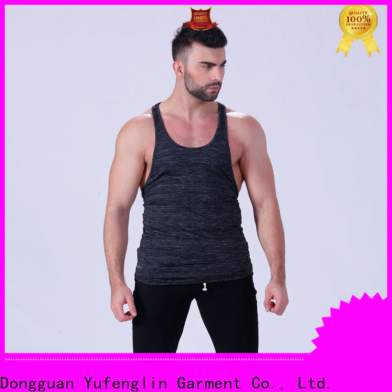 Yufengling men gym tank top sleeveless for training house