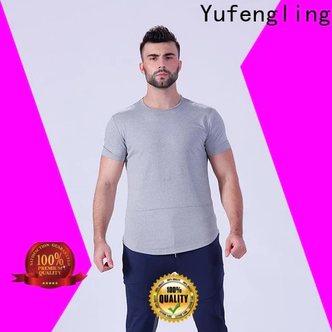 Yufengling newly mens t shirt factory gymnasium