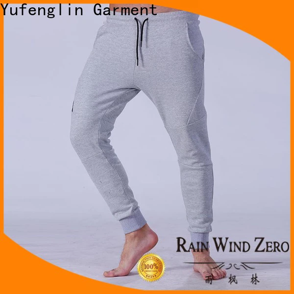 Yufengling reliable mens joggers  tight elastic in gym