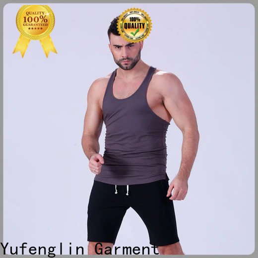 Yufengling gym tank tops mens wholesale fitness centre