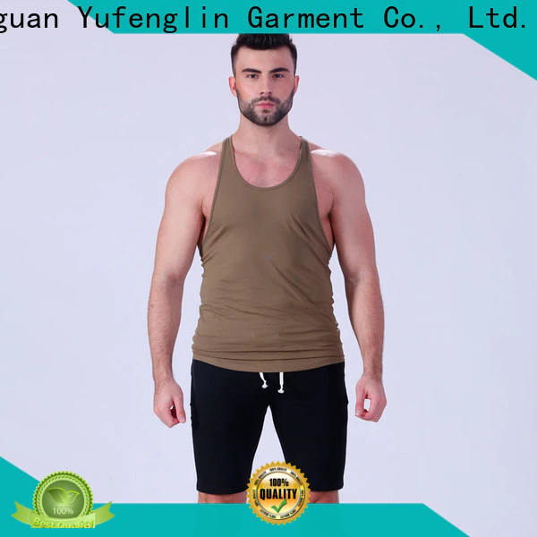Yufengling quality muscle tank tops fitness