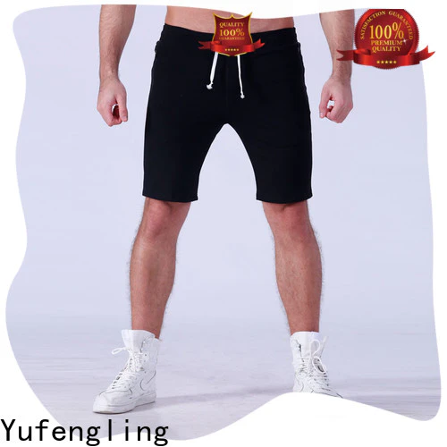 quality gym shorts men running factory in gym