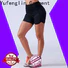 exquisite womens sports shorts athletic o-neck colorful