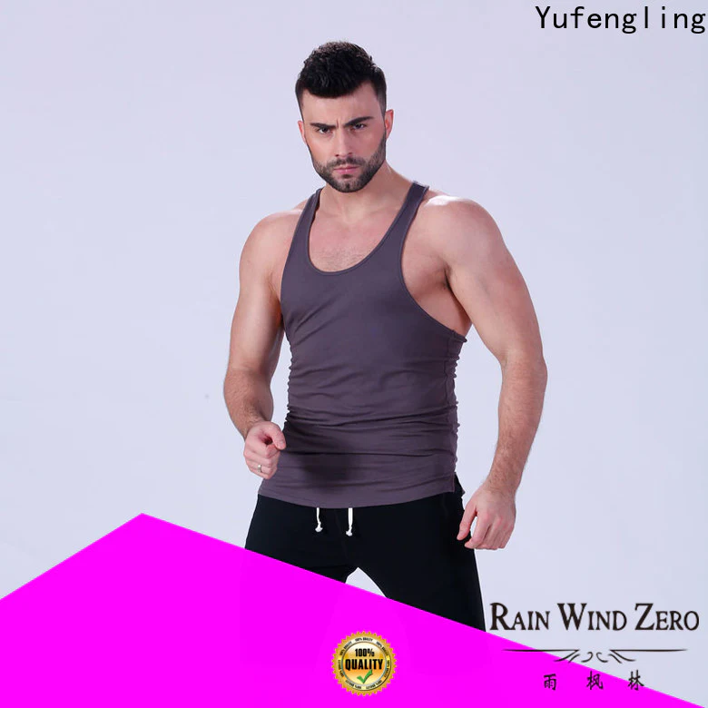 Yufengling oem custom tank tops casual-style for training house