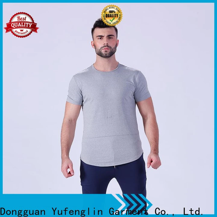 Yufengling shirt workout t shirts mens o-neck in gym