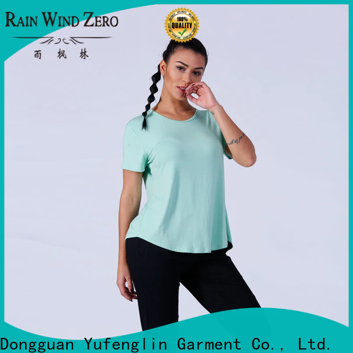 Yufengling  alluring female t shirt in different color suitable style
