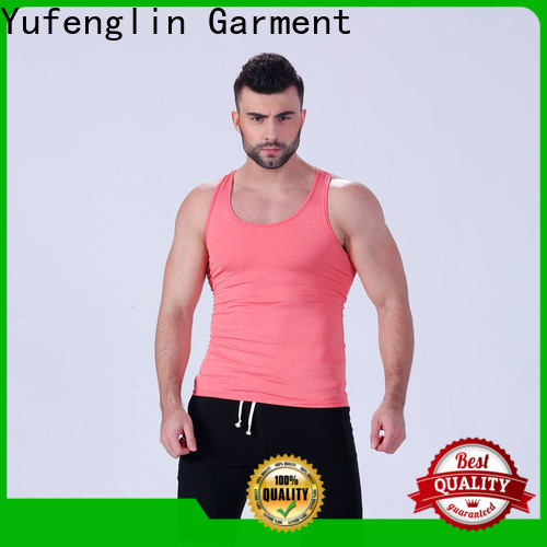 Yufengling summer muscle tank tops sports-wear for training house