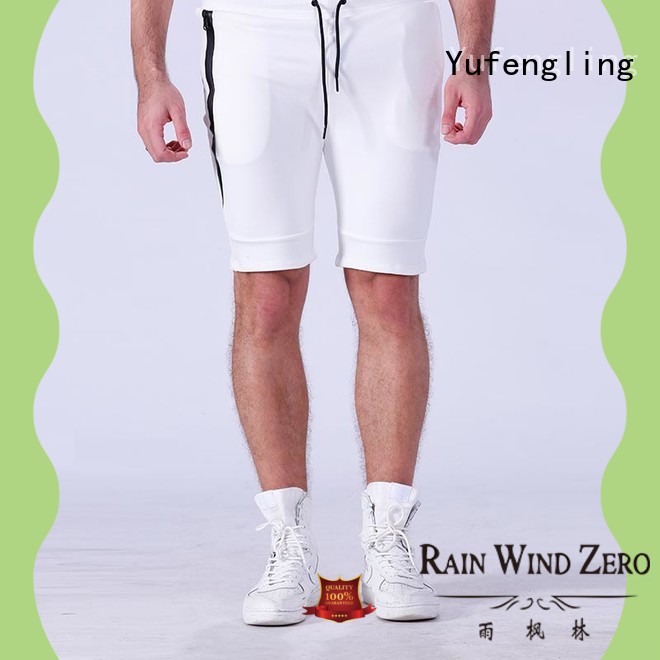 Yufengling cotton sports shorts for men supplier