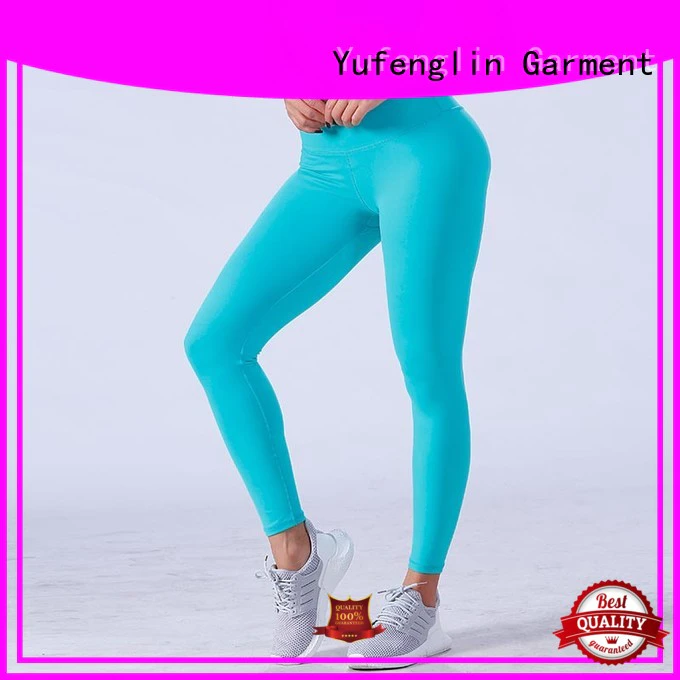 Yufengling fitnesswear seamless leggings pati-color