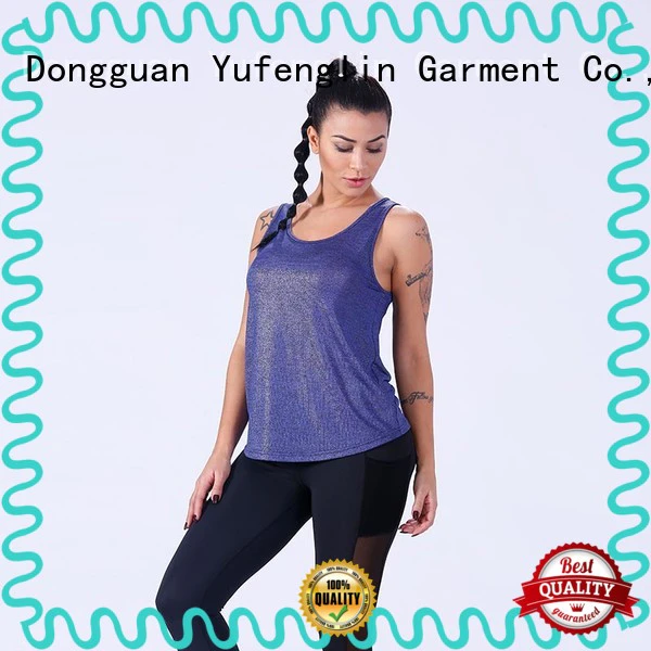 Yufengling awesome ladies tank tops fitness yoga room