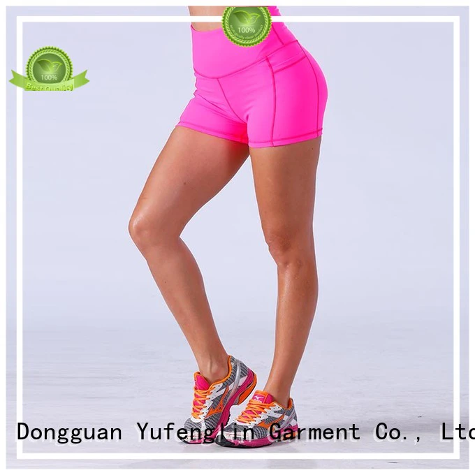 Yufengling bodybuilding girls gym shorts sporting-style for training house