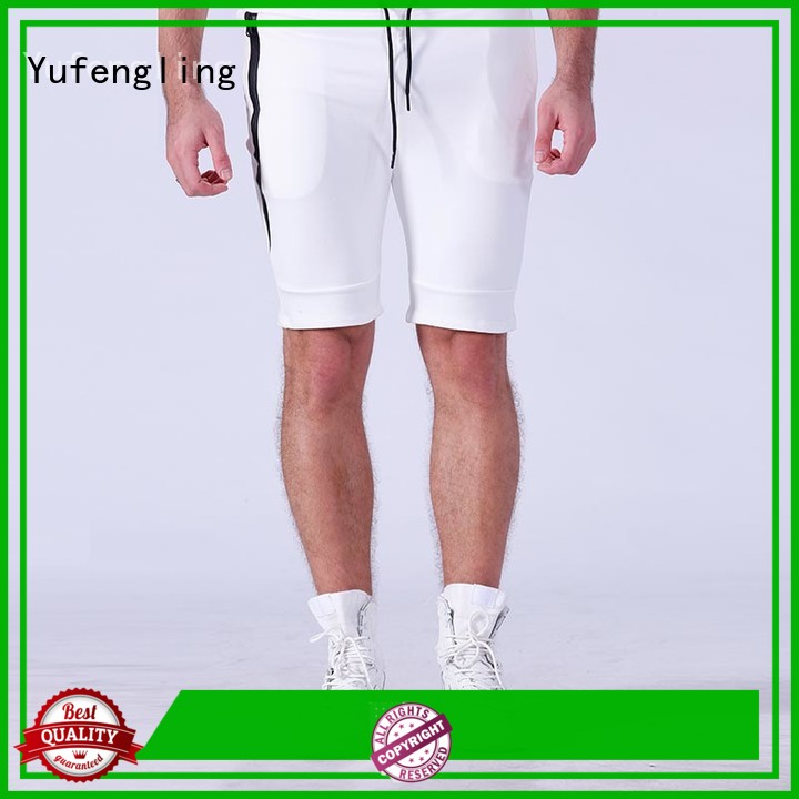 plain mens sports shorts mens in gym Yufengling