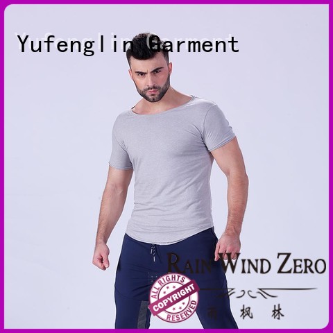 gym t shirt for men o-neck in gym Yufengling
