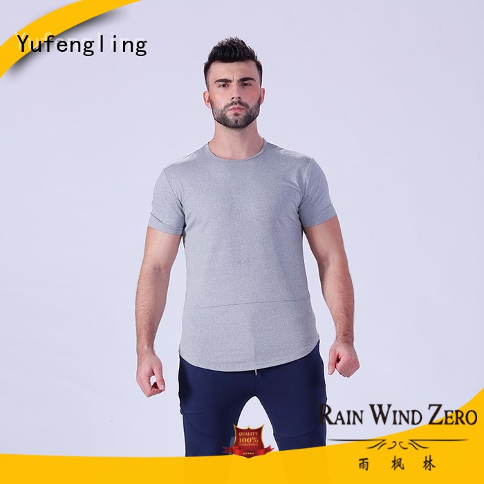 quality gym t shirt supplier gymnasium Yufengling