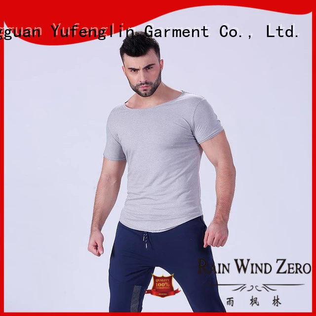 Yufengling high-quality workout t shirts mens for-mens fitness centre
