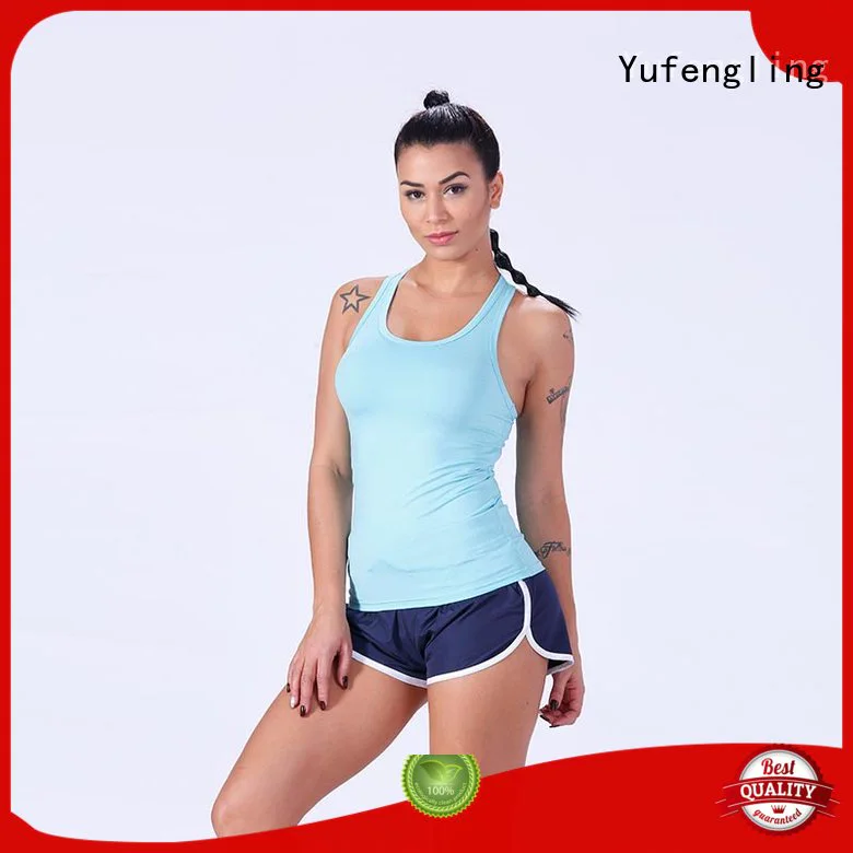 Yufengling fitness ladies tank tops fitting-style