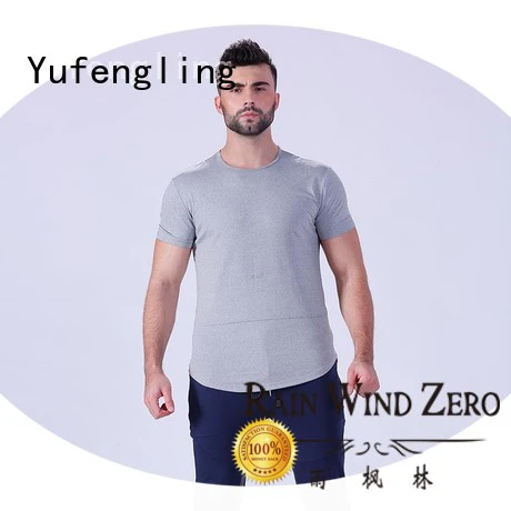 Yufengling bodybuilding plain t shirts for men in different color fitness centre