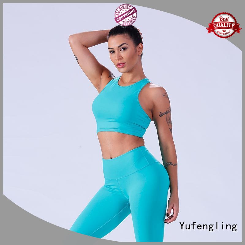 Yufengling yflsbw01 women's sports bras wholesale exercise room