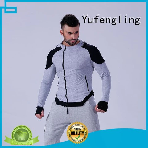 Yufengling magnificent mens fashion hoodies design for sports