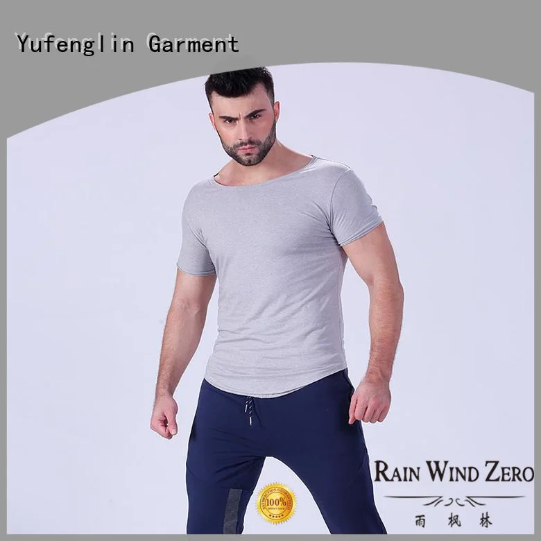 Yufengling new-arrival fitness t shirt  manufacturer for training house
