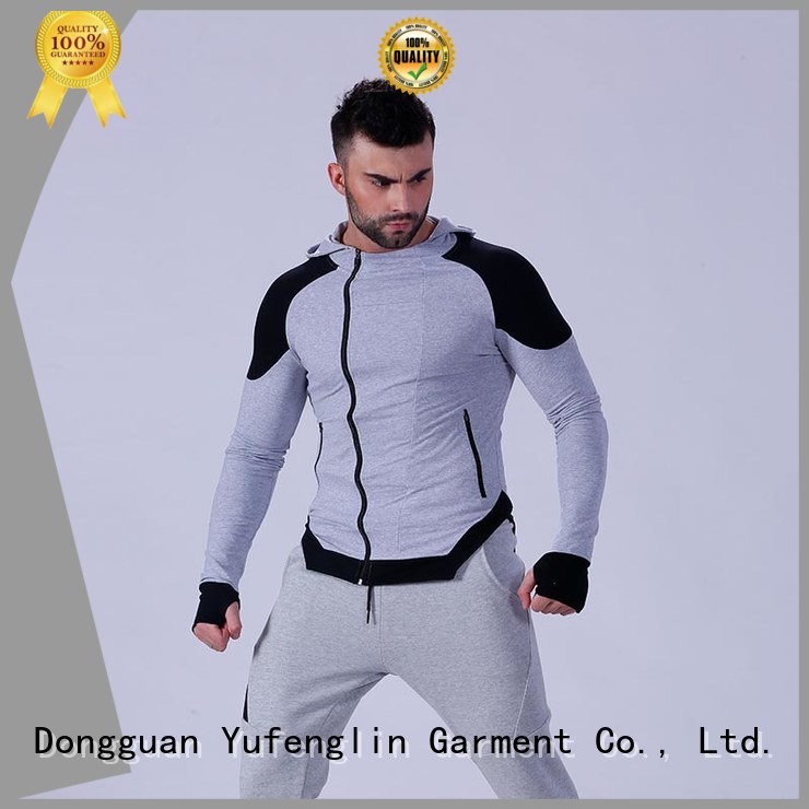 Yufengling design gym hoodie perfectly matching fitness centre