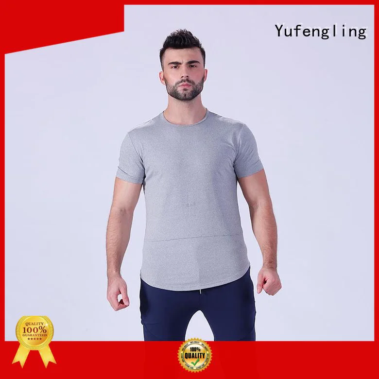 muscle fitness t shirt in different color for training house Yufengling