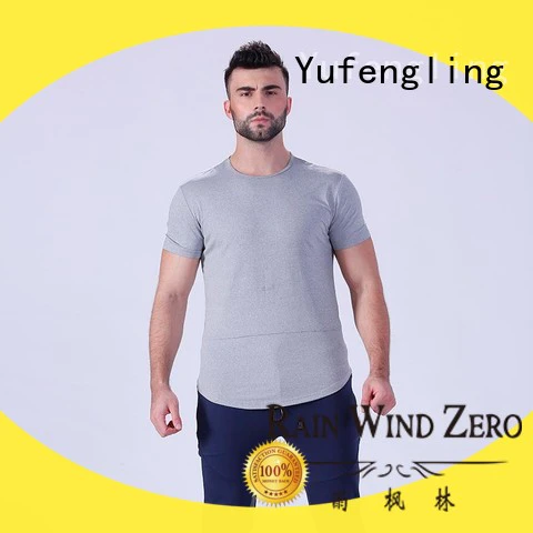 Yufengling plain fitness t shirt wholesale in gym
