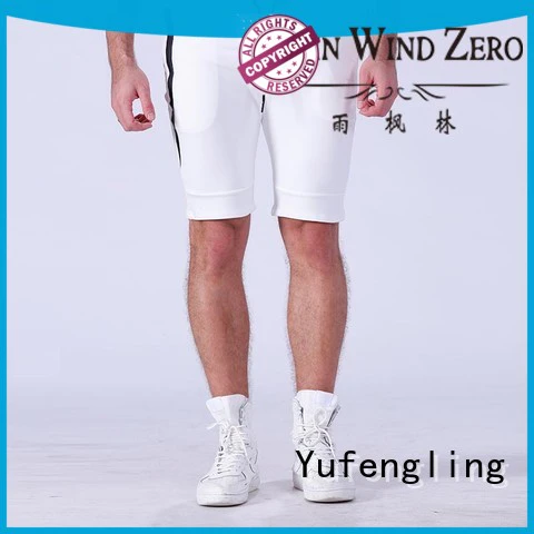 mens Custom sport plain gym shorts men Yufengling fit